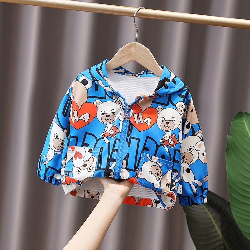 Áo Khoác cardigan Có Mũ Trùm Thời Trang Dành Cho Bé 0-5 Tuổi