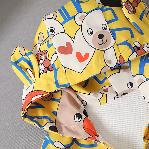 Áo Khoác cardigan Có Mũ Trùm Thời Trang Dành Cho Bé 0-5 Tuổi