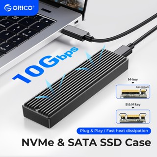 Orico M.2 NVME Vỏ USB C Gen2 PCIe SSD M2 SATA NGFF SSD Cho 2230 / 2242 / 2260 / 2280 (M2PF))