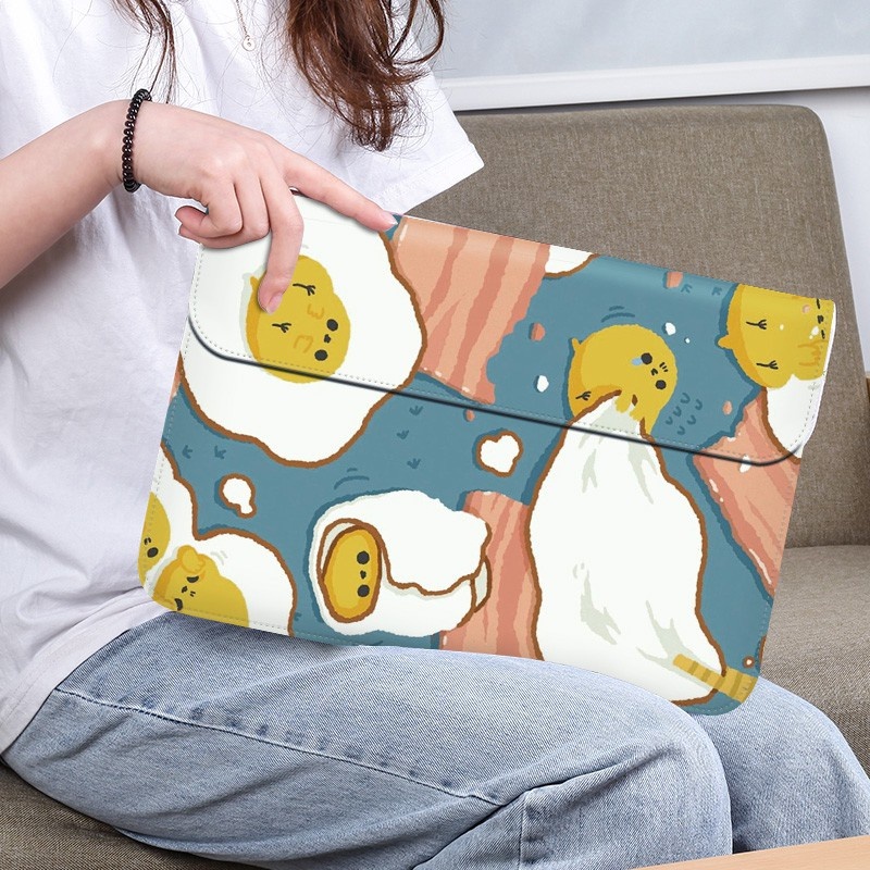 Christmas Halloween theme package Túi đựng laptop máy tính bảng 11/13/15 inch họa tiết hoạt hình phong cách Hàn Quốc