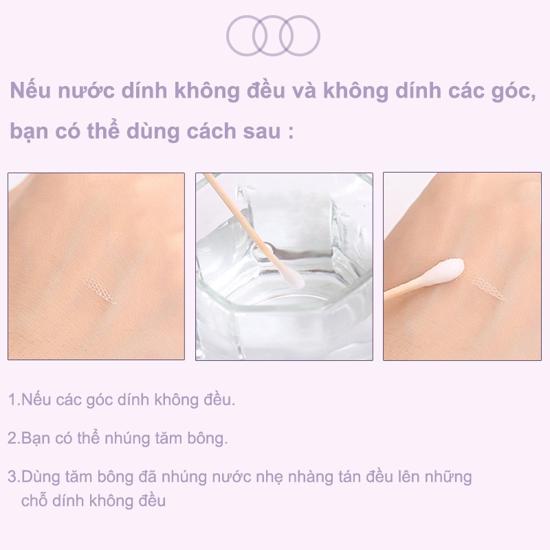 Minijumie Bộ Miếng Dán Ren Lưới Hai Mắt Kích Mí 300 Vô Hình Không Để Lại Dấu Vết Lâu Trôi