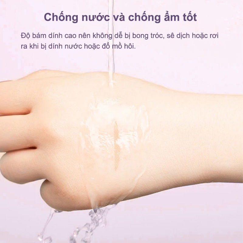 Minijumie Bộ Miếng Dán Ren Lưới Hai Mắt Kích Mí 300 Vô Hình Không Để Lại Dấu Vết Lâu Trôi