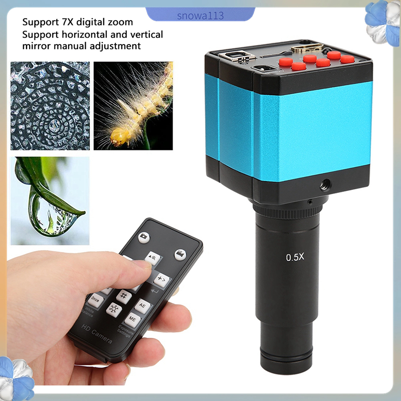 Bán nóng Camera kính hiển vi công nghiệp KP-2307V-05X 21MP với thị 0 5X Bộ chuyển đổi 23 2mm sang 30mm 30 5mm