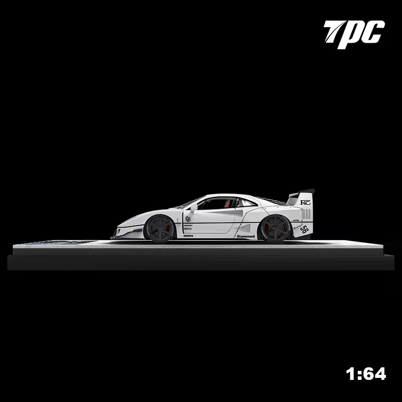 Mô Hình Xe Hơi ferrari f40 lbwk Bằng Hợp Kim Tỉ Lệ 1: 64