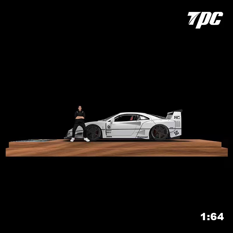 Mô Hình Xe Hơi ferrari f40 lbwk Bằng Hợp Kim Tỉ Lệ 1: 64