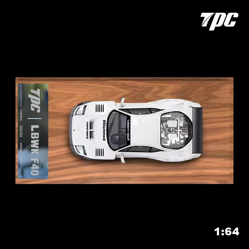 Mô Hình Xe Hơi ferrari f40 lbwk Bằng Hợp Kim Tỉ Lệ 1: 64