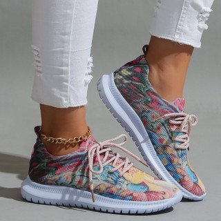 Giày thể thao đầu tròn nhiều màu sắc thời trang size 35-43