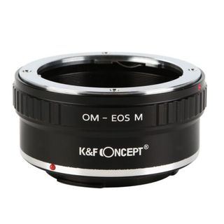 K & f Ngàm Chuyển Đổi Ống Kính olympus om Sang canon eos m camera m3 m5 m10 m2