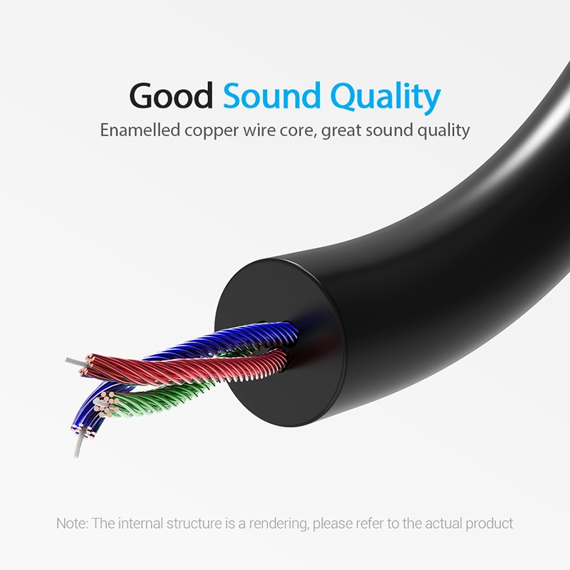 Dây Cáp Âm Thanh Aux 1M 2M 3M 3.5mm Chuyên Dụng Cho Loa / Điện Thoại / Xe Hơi