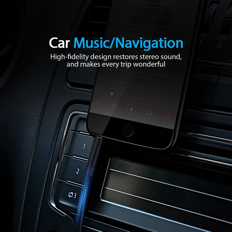 Dây Cáp Âm Thanh Aux 1M 2M 3M 3.5mm Chuyên Dụng Cho Loa / Điện Thoại / Xe Hơi