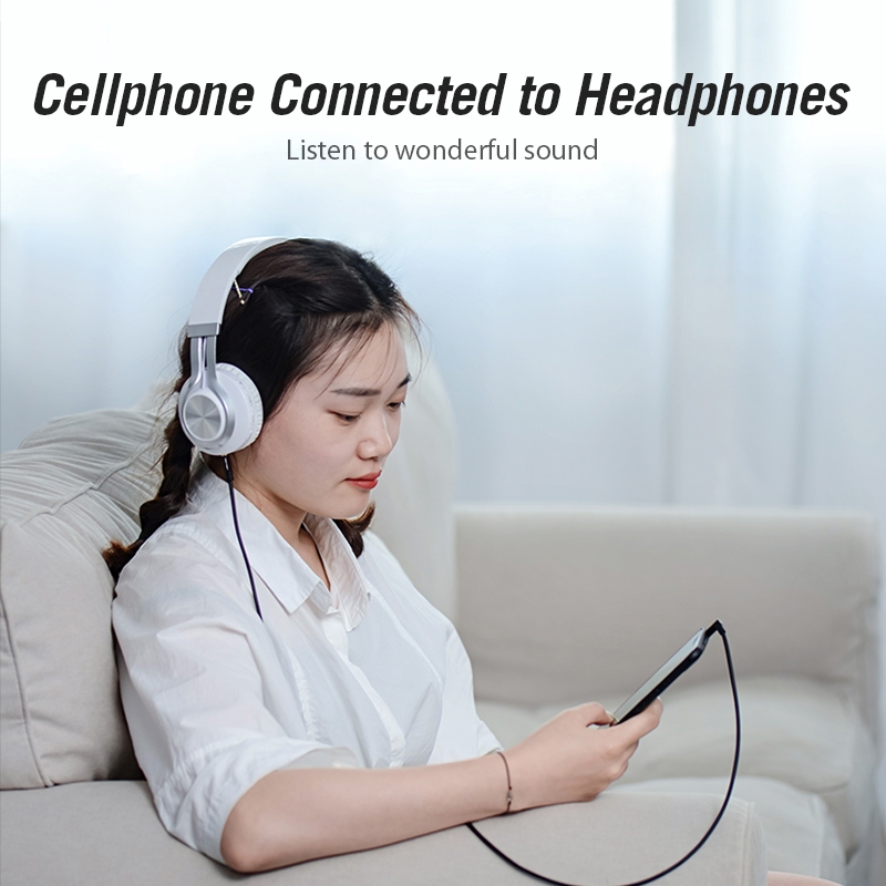 Dây Cáp Âm Thanh Aux 1M 2M 3M 3.5mm Chuyên Dụng Cho Loa / Điện Thoại / Xe Hơi