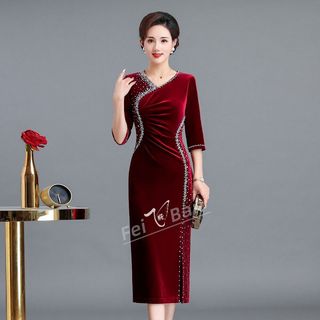 Xi Sườn Xám Cách Tân Thời Trang Mùa Xuân Cho Mẹ Và Bé