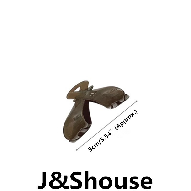 Kf010 Kẹp Tóc acrylic Hình Xương Cá Cỡ Lớn Phong Cách Hàn Quốc Đơn Giản Dành Cho Nữ