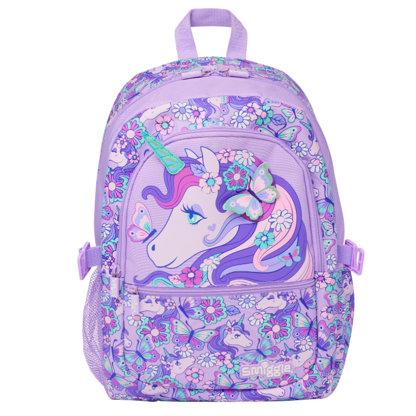 Smiggle Balo Đi Học Hình Kỳ Lân hi there Cổ Điển Cho Trẻ Em Tiểu Học
