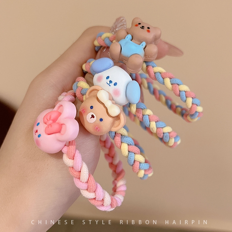 Set 5 Dây Cột Tóc Dễ Thương Cho Bé Gái