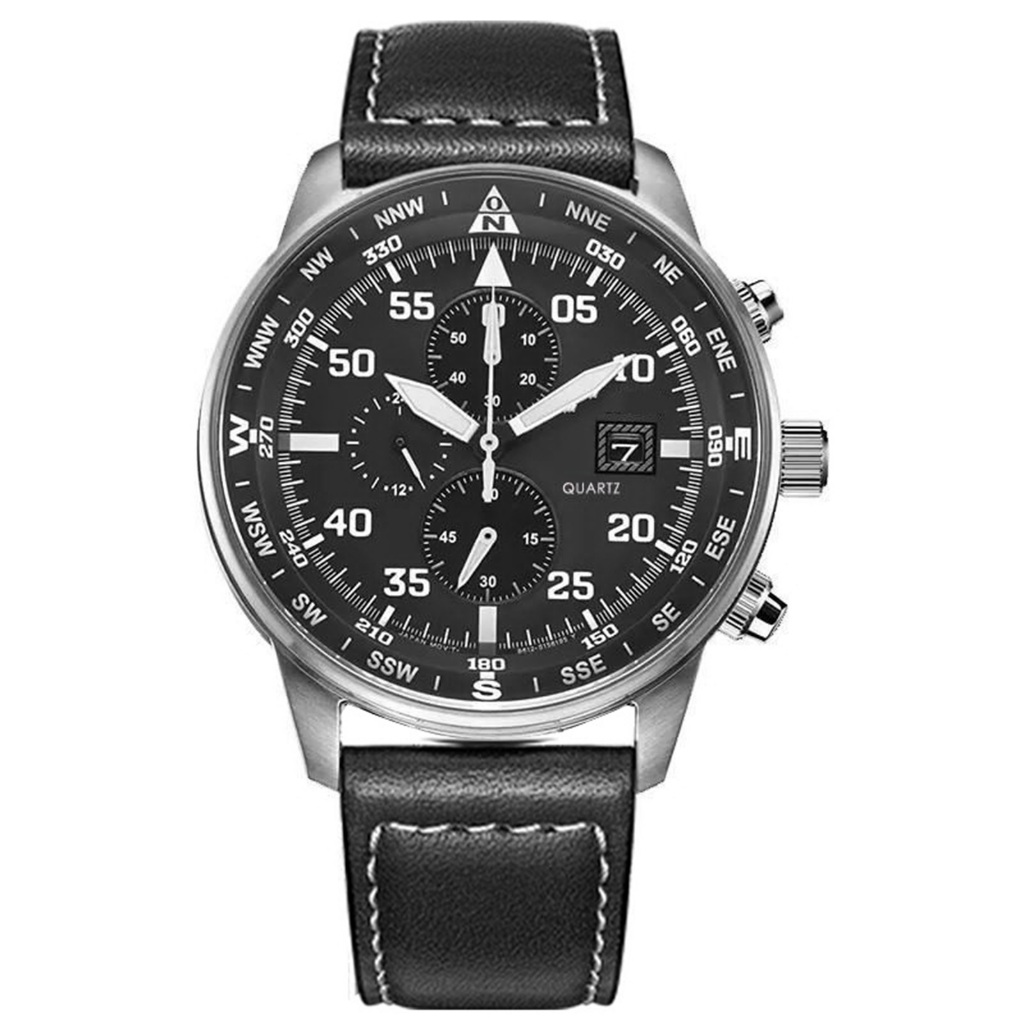 Đồng Hồ quartz Dây Da / Thép Không Gỉ Phong Cách Doanh Nhân Cho Nam