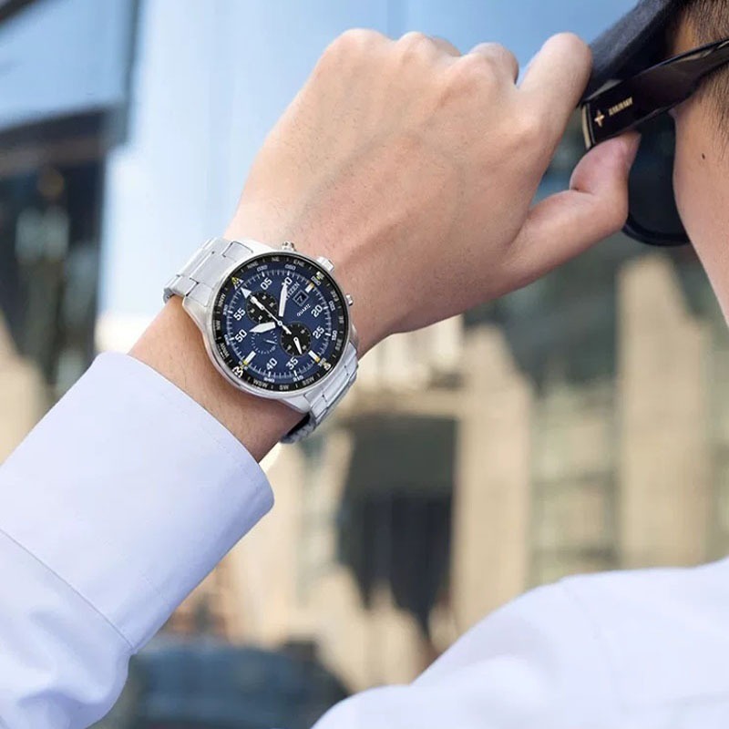 Đồng Hồ quartz Dây Da / Thép Không Gỉ Phong Cách Doanh Nhân Cho Nam