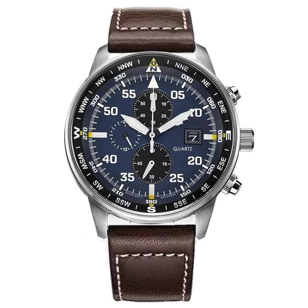 Đồng Hồ quartz Dây Da / Thép Không Gỉ Phong Cách Doanh Nhân Cho Nam