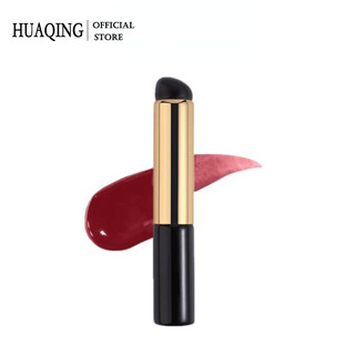 Cọ tô son môi HUAQING đầu tròn bằng silicone đàn hồi không lem