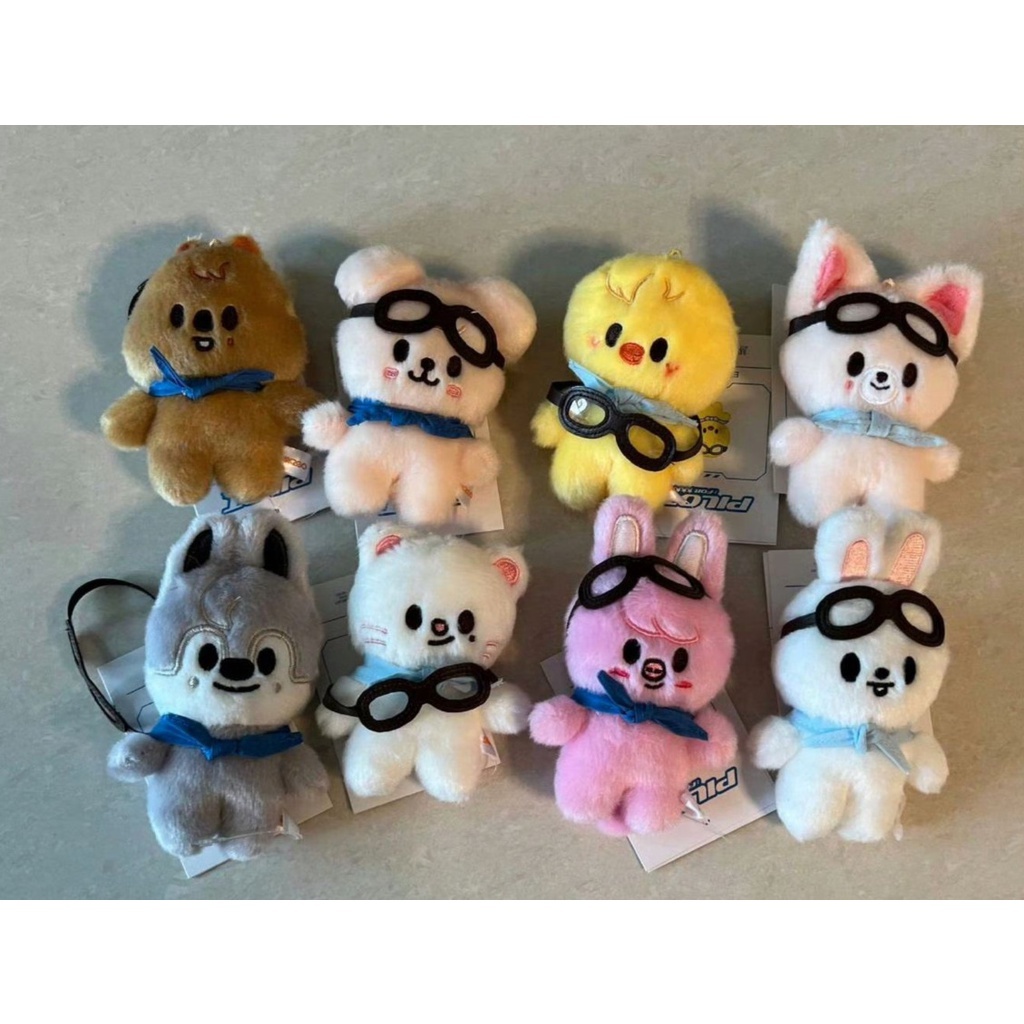 Thú Nhồi Bông Hình Nhân Vật Hoạt Hình kpop skz Sk Zoo felix leeknow hyunjin