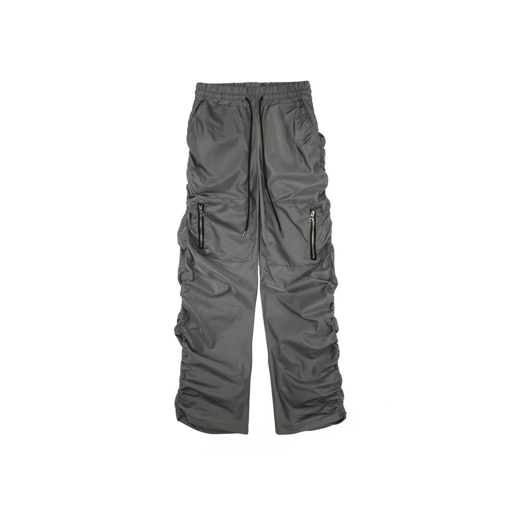 Quần Dài hip hop Đường Phố Mỹ - Thời Trang Mùa Thu 2023 Màu Trơn Đơn Giản Phù Hợp Với Nam Và Nữ