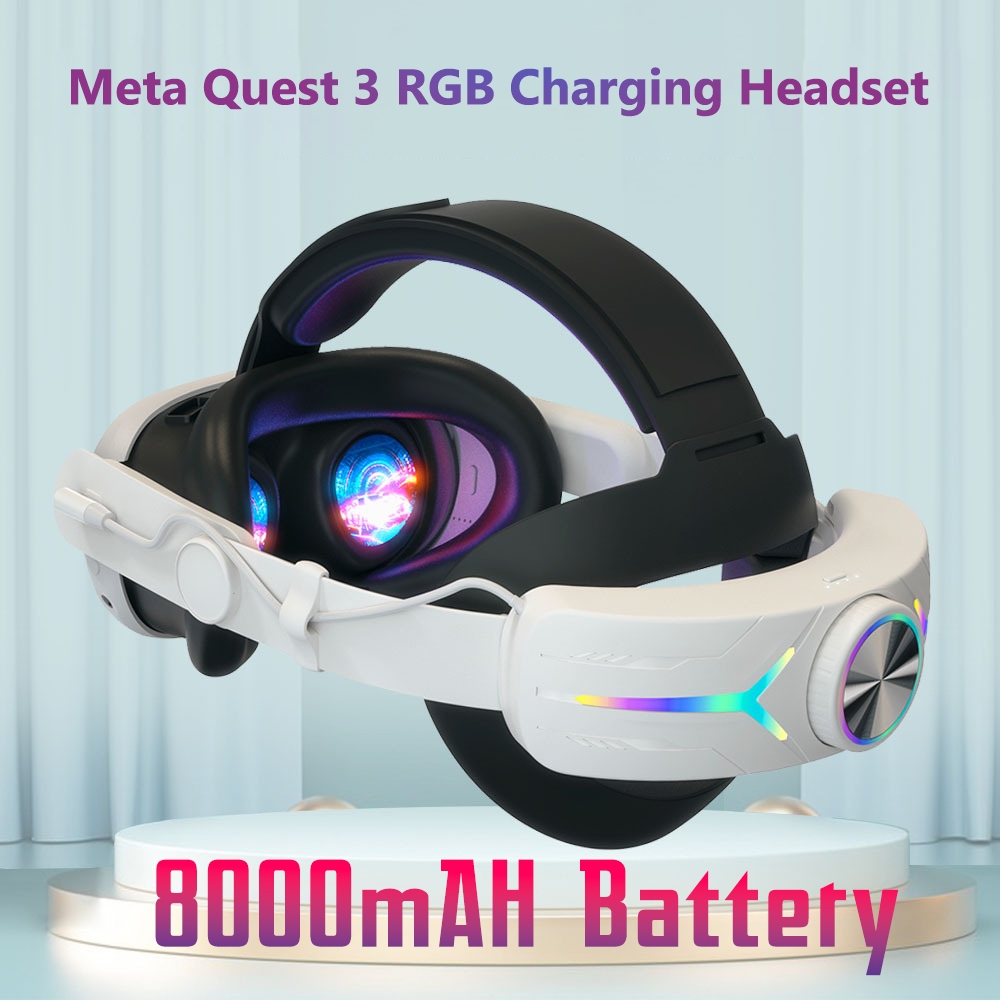 Dây Đeo Pin 8000mah Cho Tai Nghe meta oculus quest 3