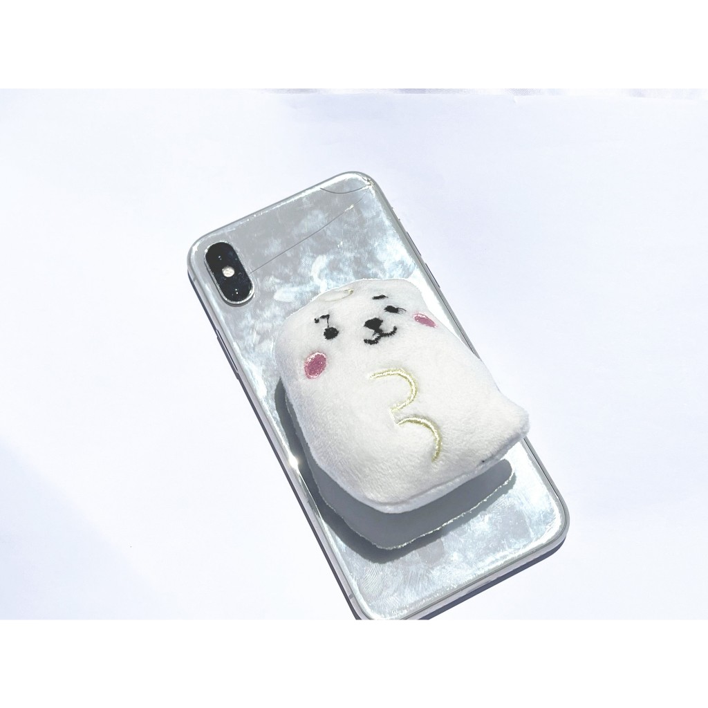 Búp Bê bt21 Nhồi Bông Xinh Xắn Gắn Điện Thoại Thông Minh