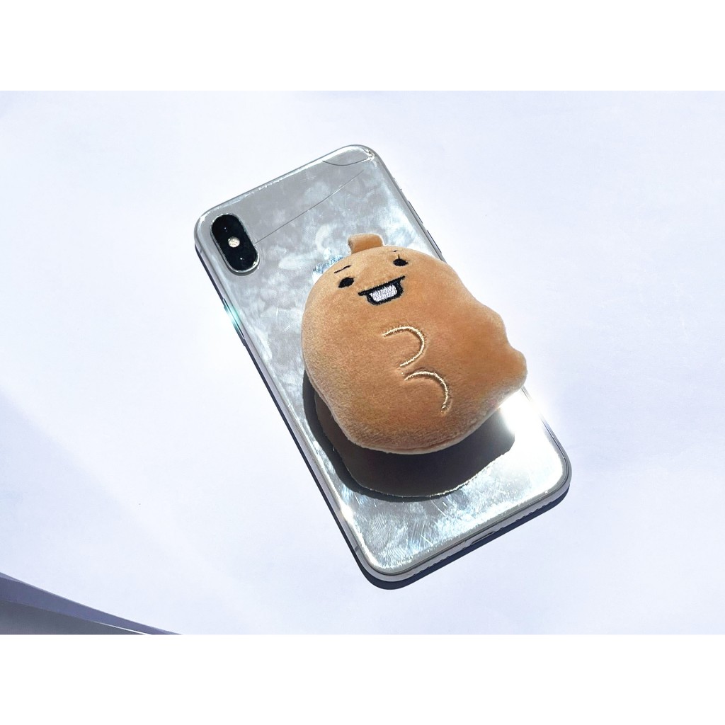 Búp Bê bt21 Nhồi Bông Xinh Xắn Gắn Điện Thoại Thông Minh