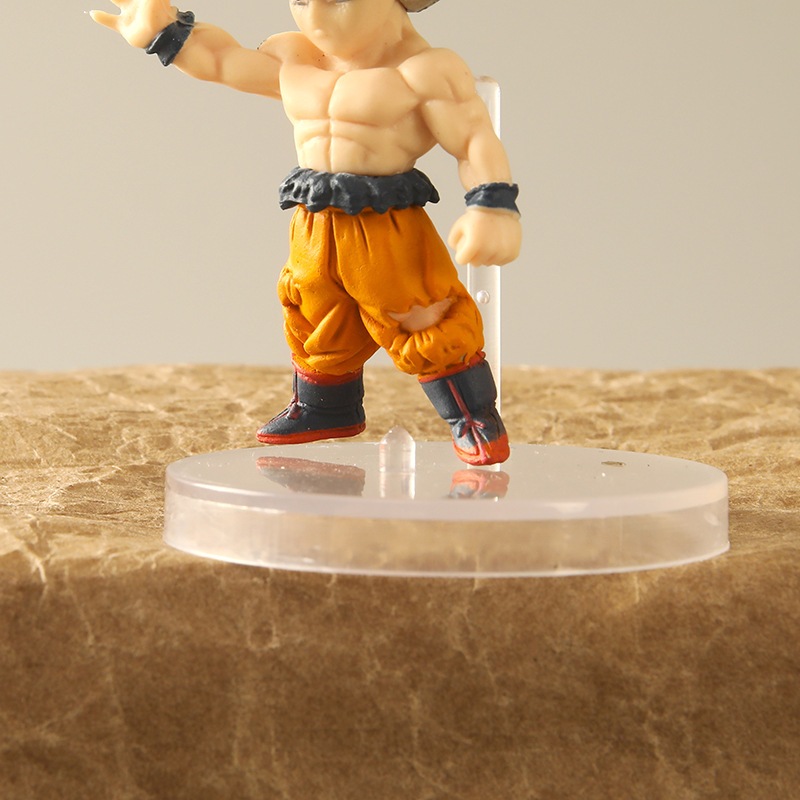 Set 6 Mô Hình Nhân Vật son goku no goku son gohan torankusu zamasu cell Bằng pvc
