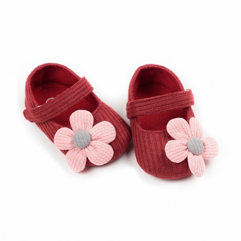 Giày đế mềm chống trượt BCBL phong cách Giáng Sinh cho bé gái