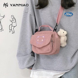 YANNIAO Túi Xách Vải canvas Cỡ Lớn Thiết Kế Xinh Xắn Hợp Thời Trang Cho Bạn Gái