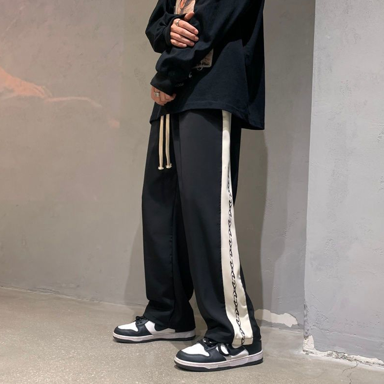 Quần Dài Dáng Rộng Phong Cách hip hop Thời Trang Mùa Thu 2023