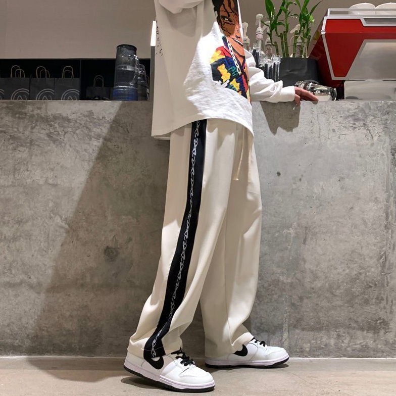 Quần Dài Dáng Rộng Phong Cách hip hop Thời Trang Mùa Thu 2023
