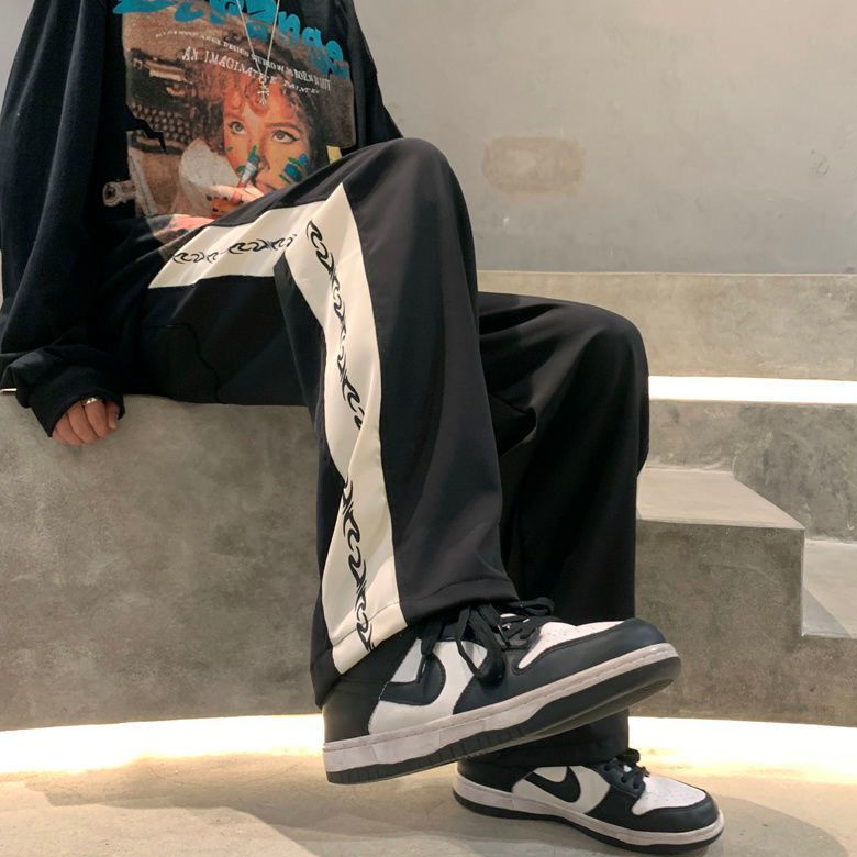 Quần Dài Dáng Rộng Phong Cách hip hop Thời Trang Mùa Thu 2023