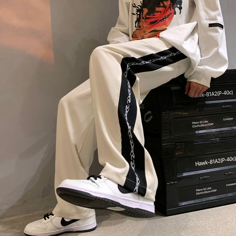 Quần Dài Dáng Rộng Phong Cách hip hop Thời Trang Mùa Thu 2023