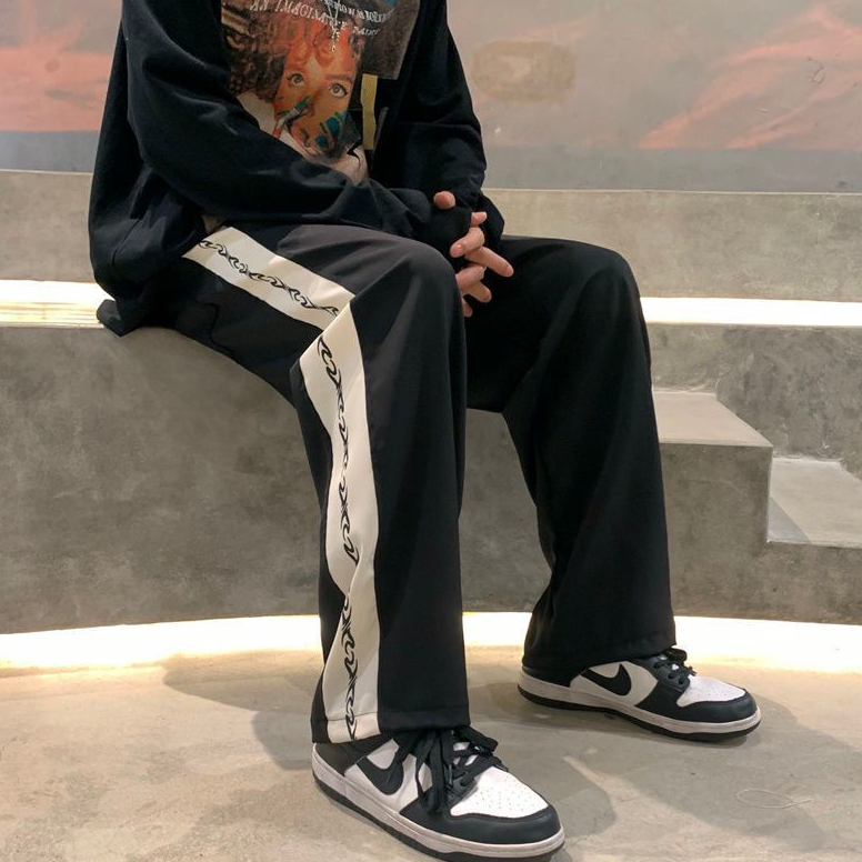Quần Dài Dáng Rộng Phong Cách hip hop Thời Trang Mùa Thu 2023