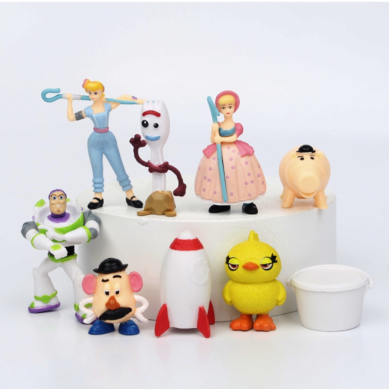 DISNEY Set 36 Mô Hình Đồ Chơi Nhân Vật Phim Hoạt Hình toy story 3-5cm