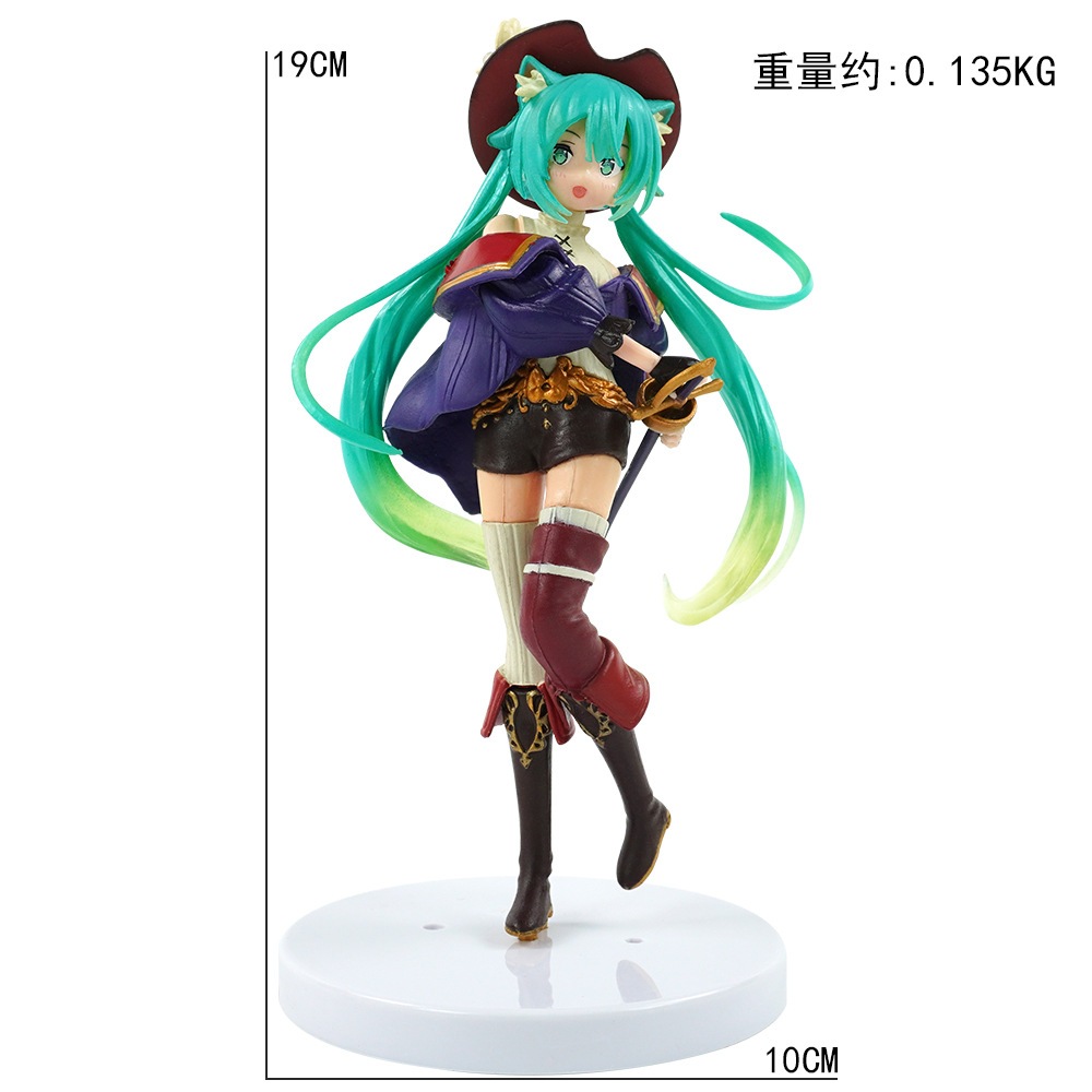 Mô Hình Đồ Chơi Nhân Vật hatsune miku 19cm