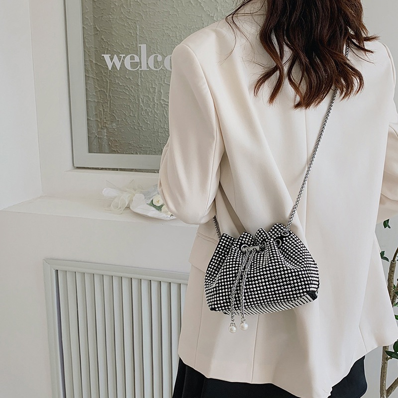 Túi Đeo Chéo Túi đeo vai túi đeo chéo nữ Đính Kim Cương Giả Nhỏ Xinh Thời Trang 2023 Cho Bạn Gái