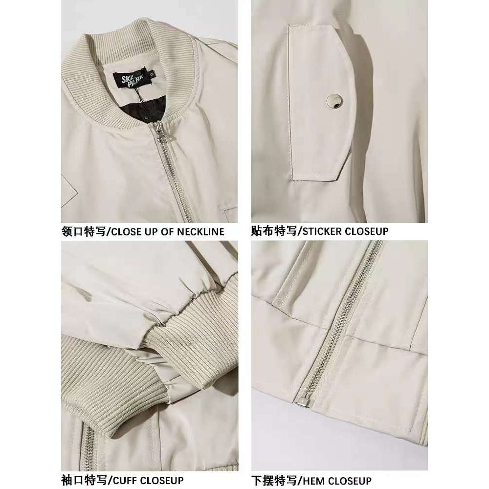 Áo Khoác Bóng Chày Tay Dài Màu Sắc Thời Trang Cho Nam