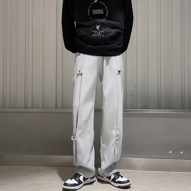 Quần Dài Dáng Rộng Phong Cách hip hop Đường Phố Thời Trang Mùa Thu 2023