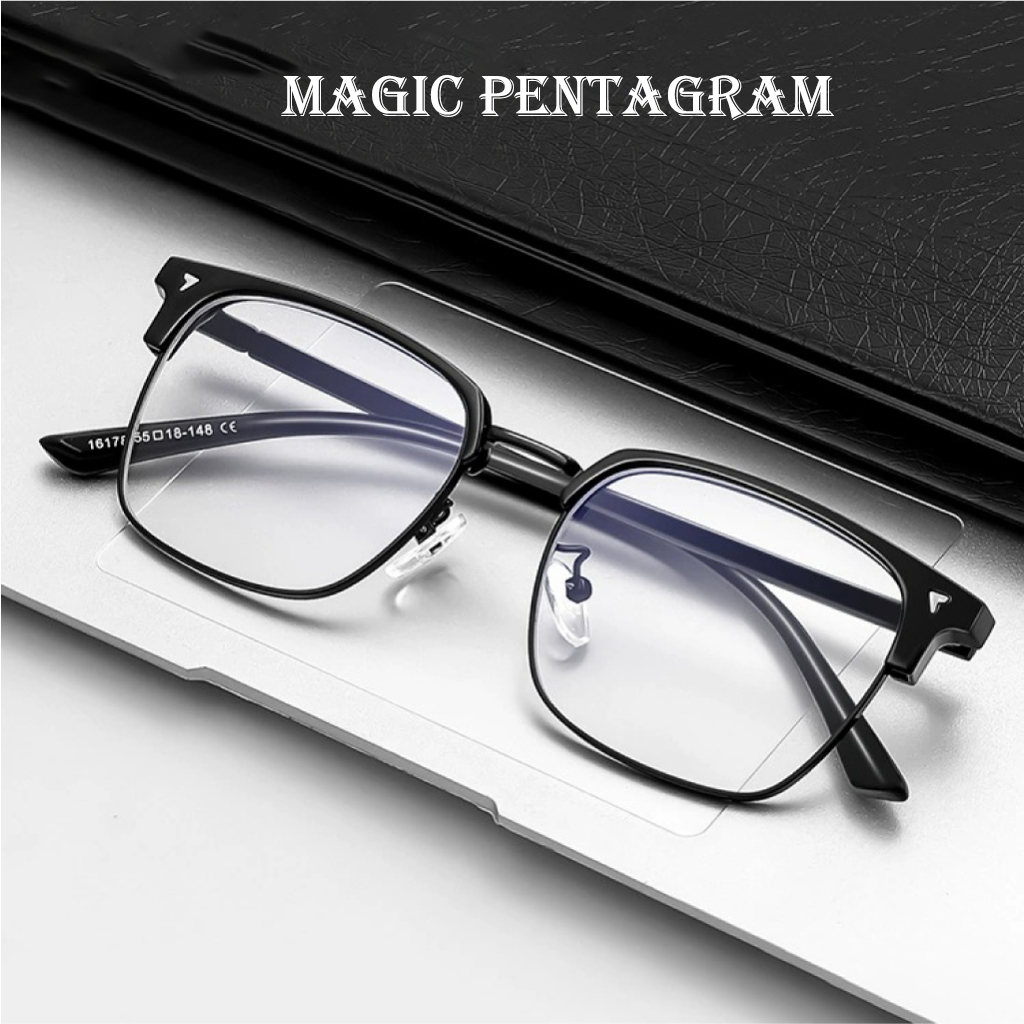 Kính cận thị gọng vuông tròng rời -0.5 -1.0 -1.5 -2.0 -2.5 -3.0 -3.5 -4.0 -4.5 -5.0 -5.5 -6.0 độ chống ánh sáng xanh 533