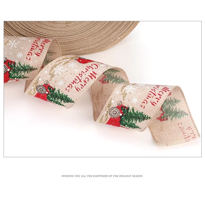 Cuộn Dây Ruy Băng Trang Trí Giáng Sinh