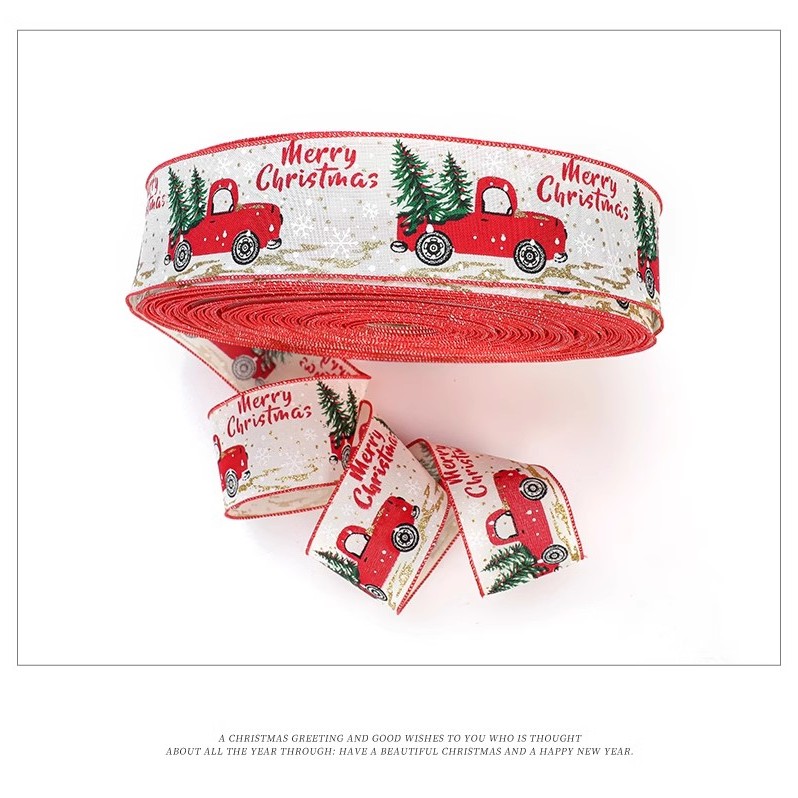 Cuộn Dây Ruy Băng Trang Trí Giáng Sinh