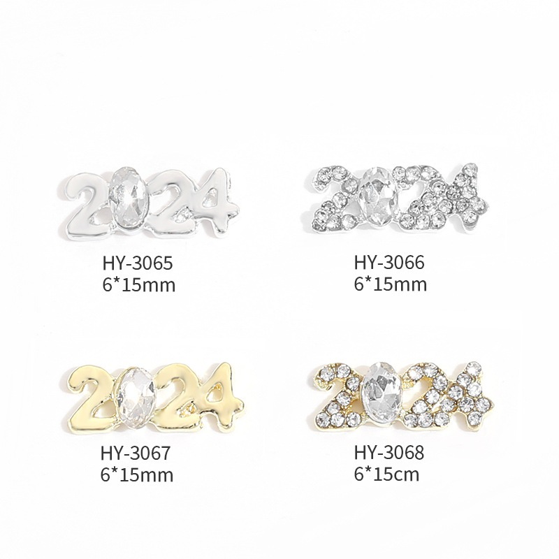 Phụ Kiện Trang Trí Móng Tay Bằng Hợp Kim Sang Trọng