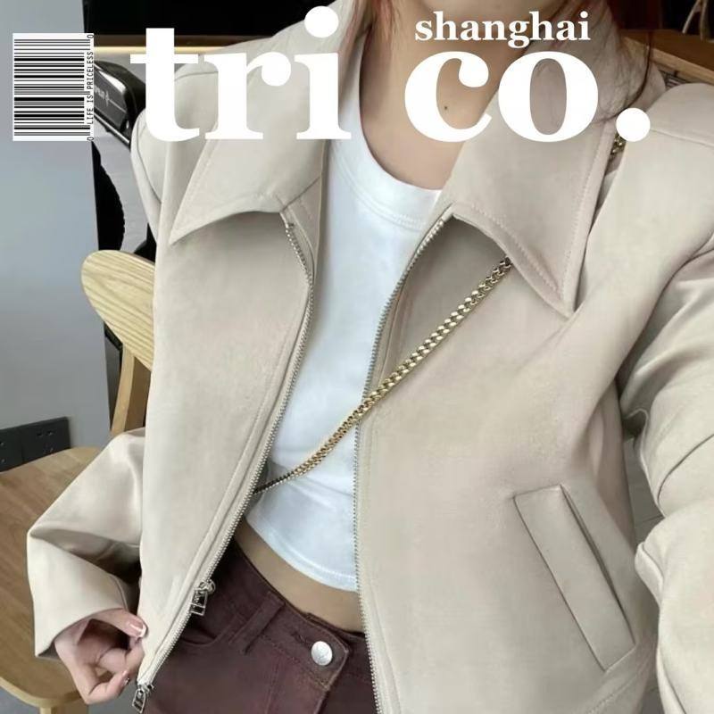 Áo Khoác Nữ Dáng Ngắn Thời Trang