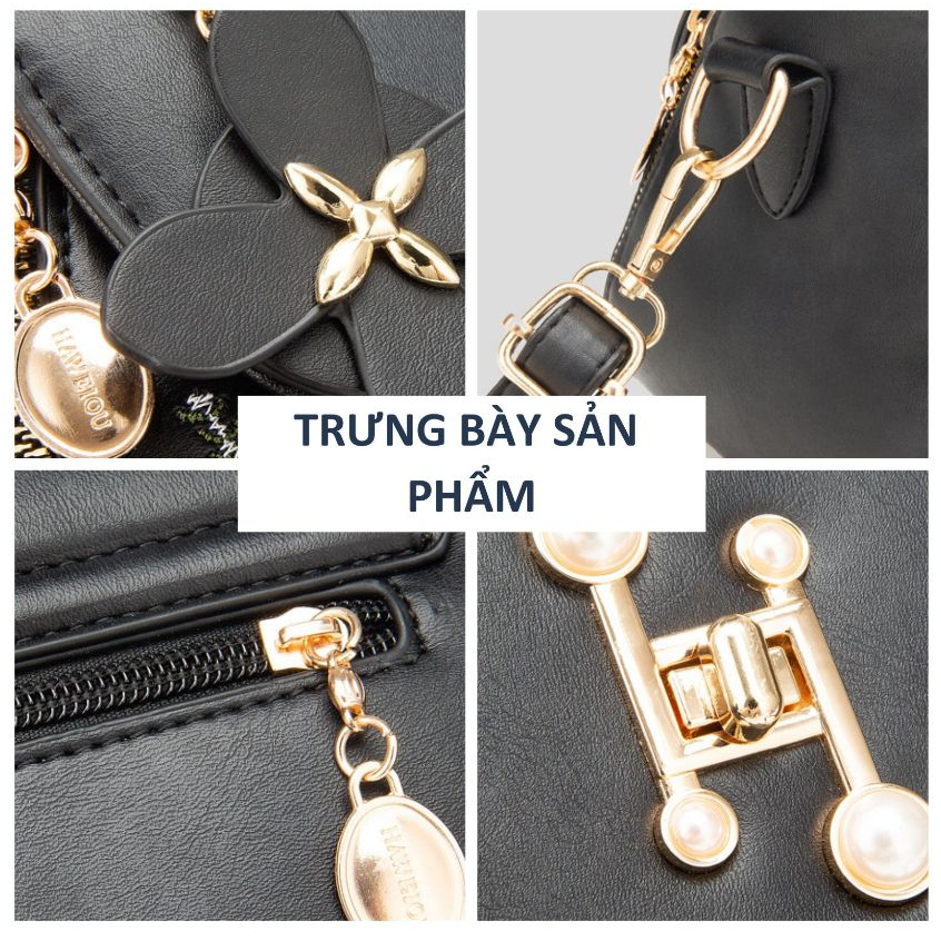 Thời Trang Túi Xách Thêu Hoa Xinh Xắn Dành Cho Nữ