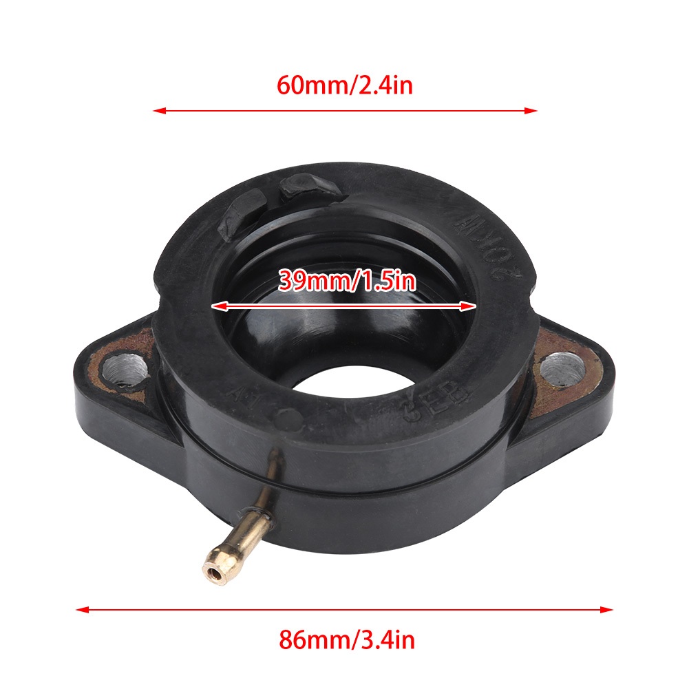 Thonglor Xe Máy Bộ Chế Hòa Khí Đa Tạp Nạp Adapter Khớp Khởi Động Dành Cho Yamaha SR400 93-00 SR500 91-99 ride 2 u