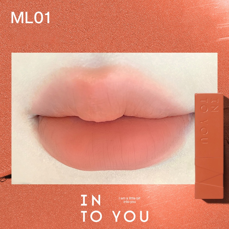 INTO YOU Son Môi Màu Nhung Lì Làm Đều Màu Và Mịn Môi Lâu Trôi Chính Hãng