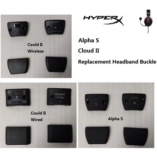 Khóa Cài Thay Thế Bằng Nhựa Cho Tai Nghe Chụp Tai Không Dây kingstone hyperx Can alpha / alpha s / cloud ii / Can ii